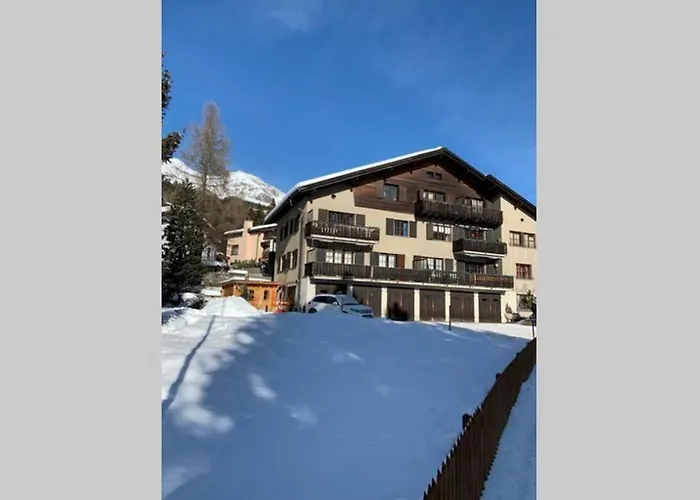 Haus Albertihof: 3-zimmer-wohnung An Top-lage In Davos-platz * 다보스